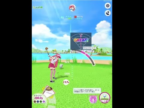 ⛳白猫GOLF⛳384⛳デイリー消化（ゴルフツアー）／ワンショットコンテスト（第48回）⛳💎11,902💎⛳白猫ゴルフ⛳