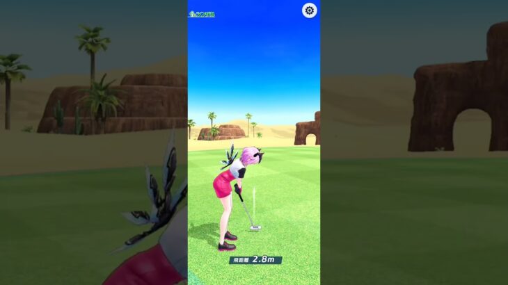 7月19日、白猫ゴルフ、パッティングコンテスト（パタコン）⛳️