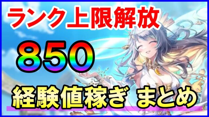 【白猫】ランク上限解放850向け、経験値稼ぎの方法をまとめました。まさかの超優良クエストがサイレント修正されて激怒ｗｗ（初心者さん向け）