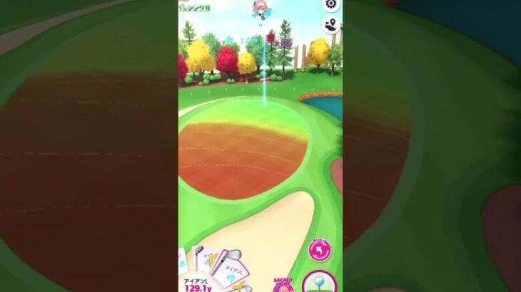 【白猫GOLF】【エレノア】ホールインワン（飛行島コース HOLE6）