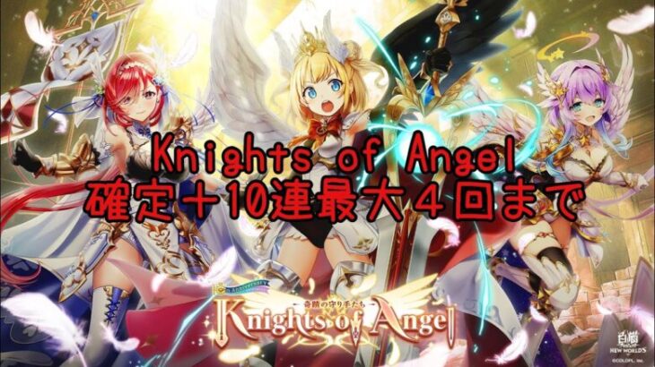 【白猫】Knights of Angelガチャ