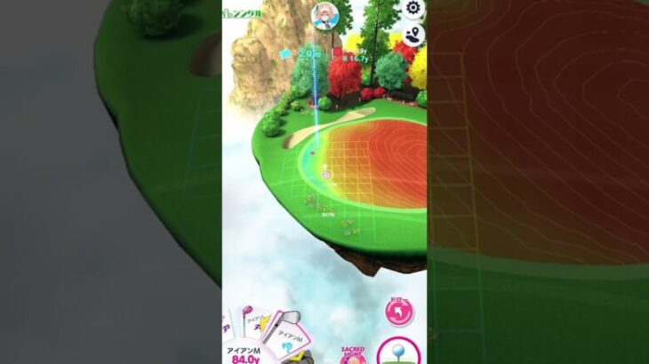 【白猫GOLF】【エレノア】ホールインワン（飛行島コース HOLE15）