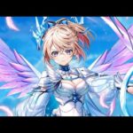 白猫プロジェクト　リョナ　弓エレノアをティラノに丸呑みさせてみた！