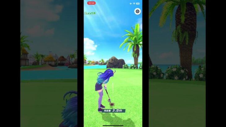 パターコンテスト　putting contest #golf #白猫 #ゲーム実況 #shorts