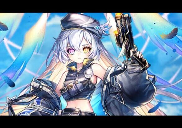 白猫プロジェクト　リョナ　弓フーシャをティラノに丸呑みさせてみた！