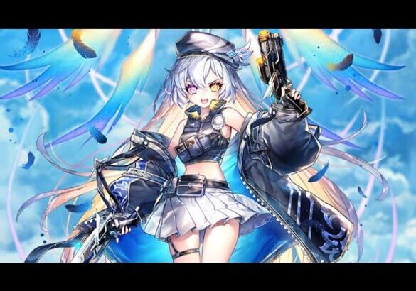 白猫プロジェクト　リョナ　弓フーシャ(モードチェンジ)をティラノに丸呑みさせてみた！