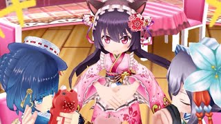 【白猫プロジェクト】超君臨！キングコスモ星たぬき！Lv.9999　双剣カスミ　ソロ【斬突+水弱点・HP2.5京】