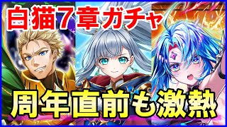 【白猫】7章ガチャ 11周年直前！アイリス、ベガ、ダンテ＆ウマルス！これが運営の本気よ！今回は雑談多めです。
