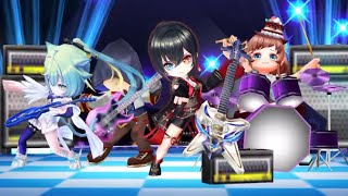 【白猫プロジェクト】神域の征戦 ( HELL )　槍アイシャ + 輝イクシア + ショコラ　【BREAKSKY:RERISE】