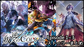【白猫】ストーリーまとめ：叛逆のCOLOR’s episode１～３（タイムスタンプ付き）