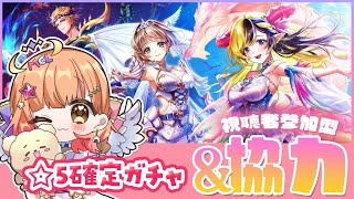 【白猫】★5確定ガチャ＆協力やるよ～～～　【神域のフロンティア編】 第９章　竜と歩み行く者たち　【白猫プロジェクト NEW WORLD’S】Vtuber 棉飴みぃこ