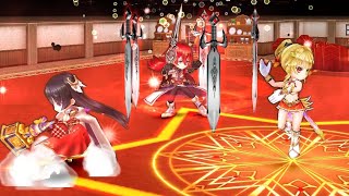 【白猫】星55 激烈!Trick or Cute!:#シャルロット(杖) & #ディーン(劍);#カレン(杖) & ディーン:Inferno Holyland|#白猫プロジェクト 2025-10-18