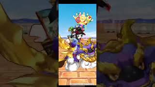 白猫プロジェクト・フロンティアタワー１４４階層・１４秒５８８３８点＊竜セオリ・エマ餅　弓リリー・シエラ餅　剣ジュダ・グランヘリオ　槍アイシャ・グランヘリオ