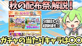 【白猫】オススメの職属性は!?  秋の配布祭解説!  現環境でも活躍のガチャチケキャラの紹介も
