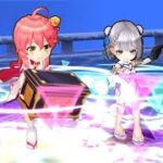 【白猫】#さくらみこ(45凸GC杖) & #白銀ノエル(30凸極拳):Hell大地と英知の試練; 白銀ノエル:星55 Inferno OVERSKY|#白猫プロジェクト 2025-11-26