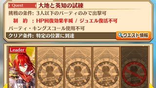 【白猫】 拳ディーン HELL 大地と英知の試練 ソロ