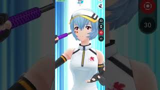 【白猫ゴルフ】エヴァコラボ 綾波レイ ホールインワン