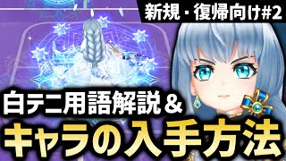 【新規・復帰向け】意外と忘れるあの用語ってどんな意味だっけ？＆キャラの集め方【白猫テニス】