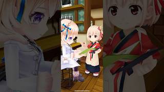 夢のコラボ!喫茶リコリコ!!【白猫】#Shorts #リコリスリコイル #錦木千束 #白猫プロジェクト #ドナさん