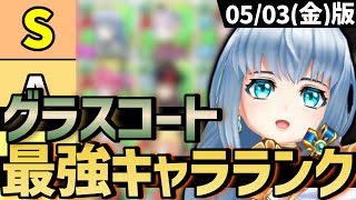 現環境最強キャラランキング〜グラスコート編〜【白猫テニス】