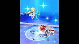 【白猫】星55 Inferno OVERSKY:#世界を繋ぐ冒険家(55凸極拳); Hell 獣たちの試練:#イシア(35凸GC槍)|#白猫プロジェクト#shorts