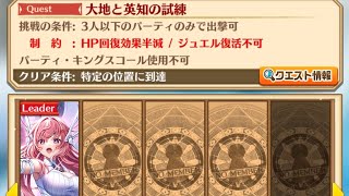 【白猫】 槍ニルカ HELL 大地と英知の試練 ソロ