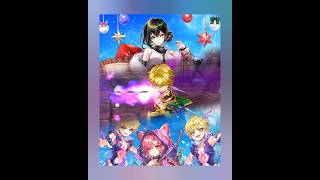 【白猫】#アイシャ(G杖):星55 こねこね大戦; #カイル(剣):Lv.9999 コスモラピッドガンナー(弱点, HP13京);こねくりちゃれんじ(Danger):#コルネ(拳)|#白猫プロジェクト