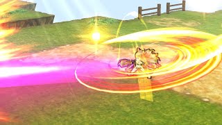 【白猫】 拳レガート 超混沌！コスモニョロンポス Lv.9999 ソロ(HP15京 打突魔火雷光闇弱点)