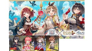 【白猫PNW】①白猫とアトリエシリーズがコラボ。コラボクエストをやろう。ストーリーを進めて行きます。(*^^*)