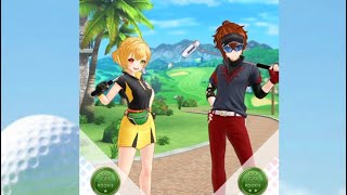 ついにリリース！白猫ゴルフ　ゲーム実況　リセマラ何回なっちゃうかなっ？？私はシャルロットが欲しい！の回　女性ゲーム実況者