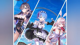 【白猫】#ユノス(G斧) & #レム(G斧):Lv.9999 超混沌! コスモニョロンポス(弱点,HP15京); #ファリエ(G杖):星55 Inferno OVERSKY|#白猫プロジェクト