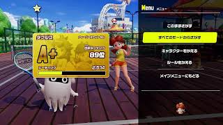 ダブルス面白いよね【マリオテニスフィーバー】【フィーバーあり・なし】