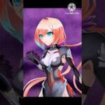 白猫プロジェクトのリネアちゃん描いてみた。イラストタイムプラス