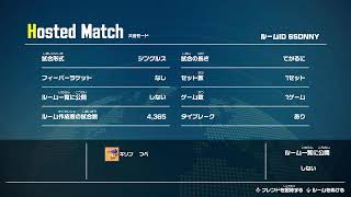 ランクマやるぞー！【マリオテニスフィーバー】【フィーバーなし】