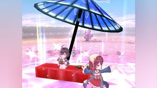 【白猫】Hell 灰理の試練:#ユミア(25凸GC弓); #ソフィー(前半, 15凸GC杖) & ユミア:Lv.9999 超疾走!キングコスモジャガー(弱点, HP17京)|#白猫プロジェクト
