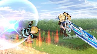 【白猫】Hell 灰理の試練:#アーサー(劍) & #リルテット(井ノ上たきな Ver., G大); リルテット:Lv.9999 超疾走!キングコスモジャガー(弱点, HP17京)|#白猫プロジェクト