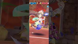 白猫テニスやってみた#白テニ#下手くそ#白テニ初心者