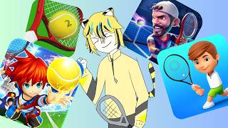 スマホのテニスゲーム片っ端からやるぞ