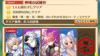 【白猫】 斧ノエル + サポートキャラ HELL 神域の試練IV