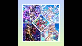 【白猫】#トワ(槍):HELL 神の座; Lv.9999コスモデセアバモス(弱点,HP25京):#ミレイユ(槍)、#ティナ(槍)、#ヴィルフリート(G槍) & #ナギ(前半,G竜)|#白猫プロジェクト