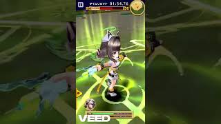 #白猫プロジェクト #ハルジオン(剣) Lv9999 #超剣閃! コスモアイアコス! 弱点 (打/突/魔/斬/無/光属性) (20京) #アライブドクロニクル