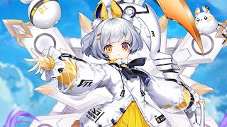 白猫プロジェクト　リョナ　エプリル(斧)をティラノに丸呑みさせてみた！