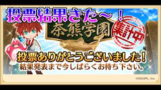 【白猫プロジェクト】茶熊投票結果来た!すこーし雑談するよ~