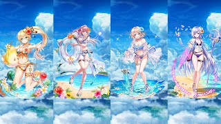 白猫プロジェクト　夏キャラ2026をじっくり鑑賞しようねぇ