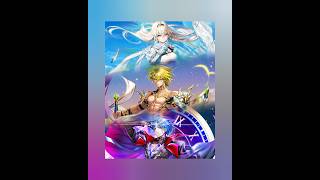 【白猫】神域の試練 IV (Hell):#カイル(剣);Lv.9999 コスモアイアコス(弱点, HP20京):#シリウス(前半, 輝劍) & #ゼティス(拳)|#白猫プロジェクト