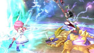 【白猫】#セオリ(18凸GC竜) & #リーラン(28凸GC双剣):星60 湯けむり烈風フェスティバル; #リーラン:神域の試練 IV (Hell)|#白猫プロジェクト