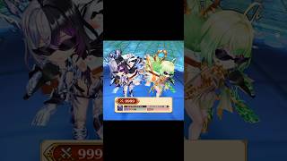【白猫】#エリクス & #ユプス(25凸GC輝剣):Lv.9999 超外道！コスモアビスサタネル(弱点, HP30京)|#白猫プロジェクト #shorts 2026-08-21