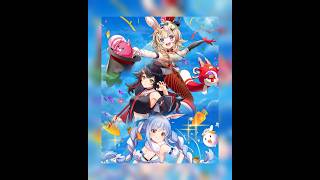 【白猫】#大神ミオ(29凸劍神):神域の試練 IV (Hell); #尾丸ポルカ(30凸GC弓):コスモサモナーディザスター; #兎田ぺこら(15凸GC輝剣):Hell 灰理の試練|#白猫プロジェクト