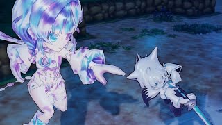 【白猫】神域の試練 IV (Hell) & コスモサモナーディザスター(弱点,HP40京):#ティナ(35凸GC弓); Hell 神の座:#白上フブキ(10凸劍神)|#白猫プロジェクト