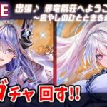 【白猫】前ガチャリベンジ+「出張♪　邪竜別荘へようこそっ！！～癒やしのひとときをあなたに♡～」ガチャ回す+お試し検証！　ワイのジュエルが…【実況・ライブ】